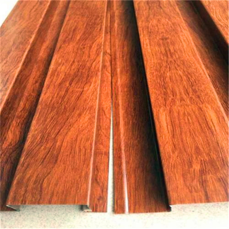 福建仿木纹铝单板厂家定制 木纹铝单板