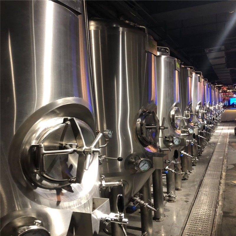 大型啤酒厂年产8000吨啤酒设备自动化酿酒设备厂家