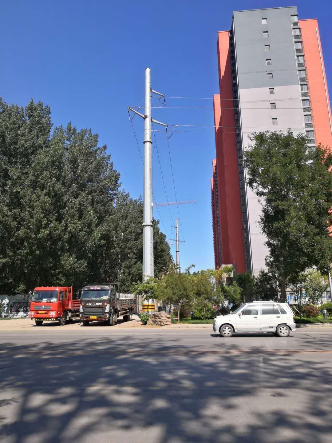建平县 电力放线车 3-8吨 电缆拖车