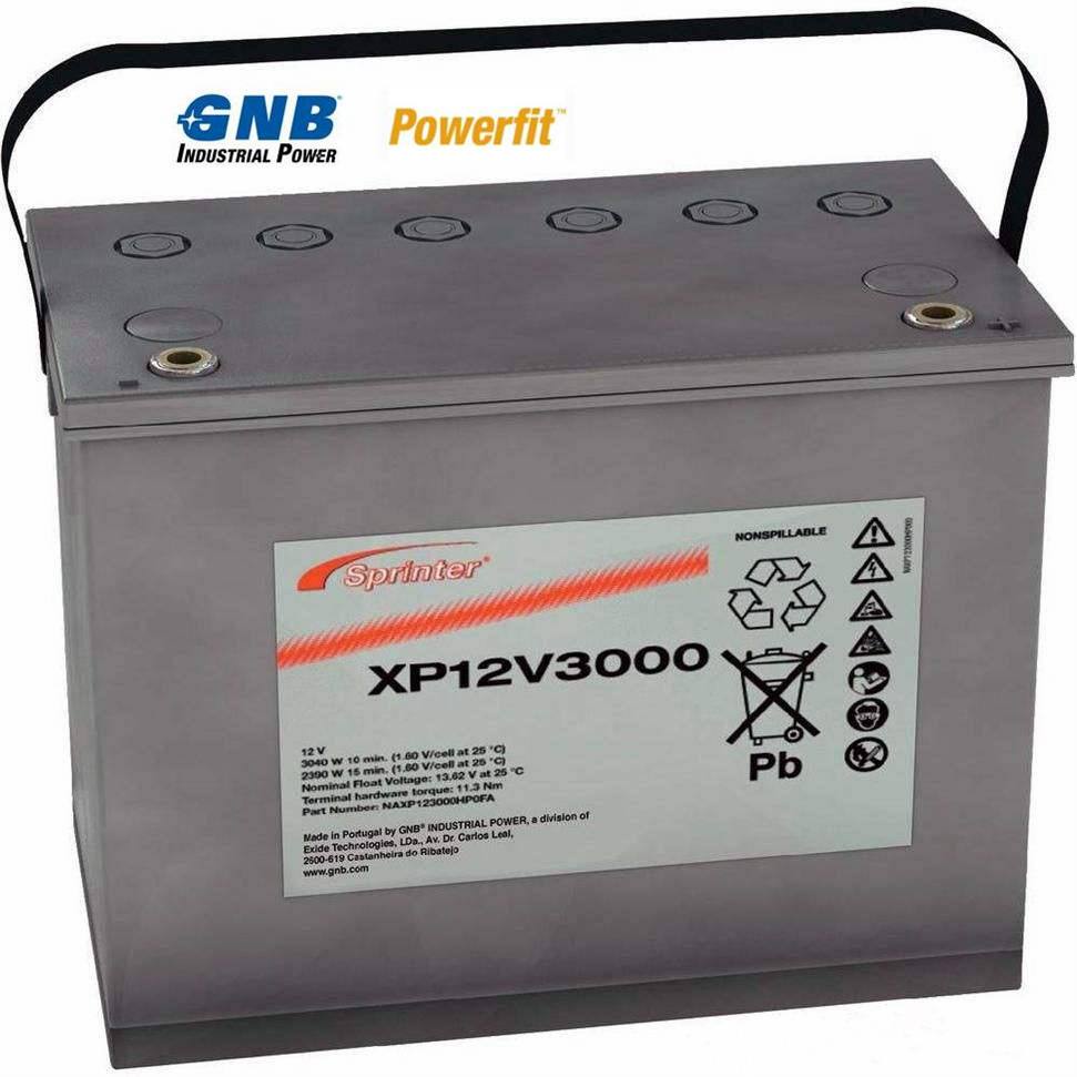 GNB蓄电池S512/240HR GNB铅酸蓄电池