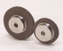 KHK钢芯齿轮NSU1-30钢芯塑料正齿轮