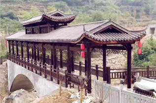四川重庆陕西景观廊桥、木拱廊桥、风雨廊桥、虹桥、各种廊桥施工、