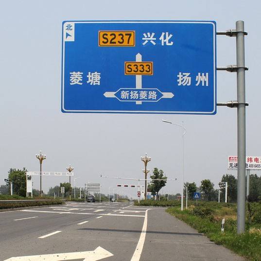 珠海道路标志牌杆件厂家 旅游区标志牌杆件