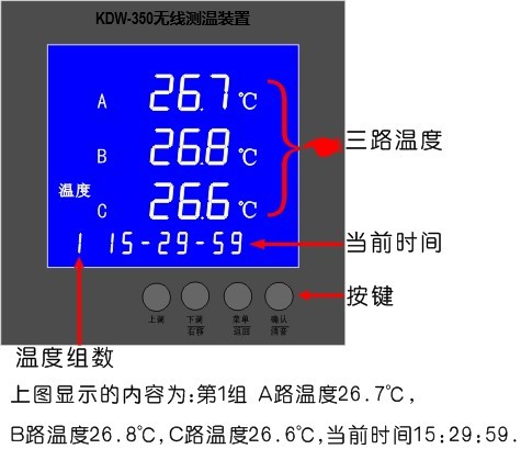 扬州康德KDW-350无线测温装置