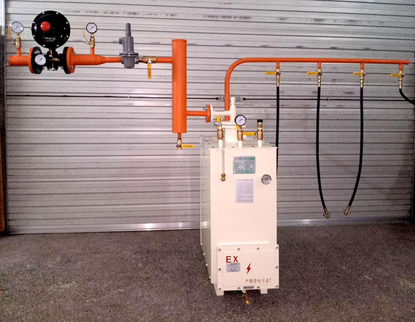 中邦20-300KG液化气气化器汽化器气化炉煤气加热器管道安装汽化炉