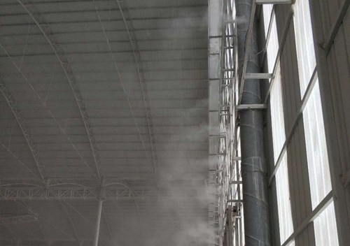 水云间 喷雾降尘系统 煤棚 料仓 车间喷雾降尘