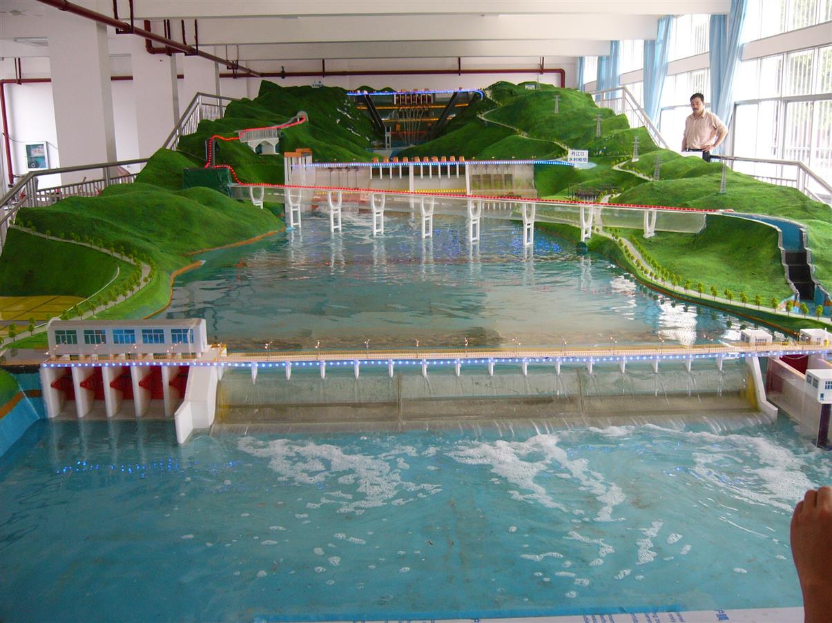 水内冷发电机水处理系统流程示教板
