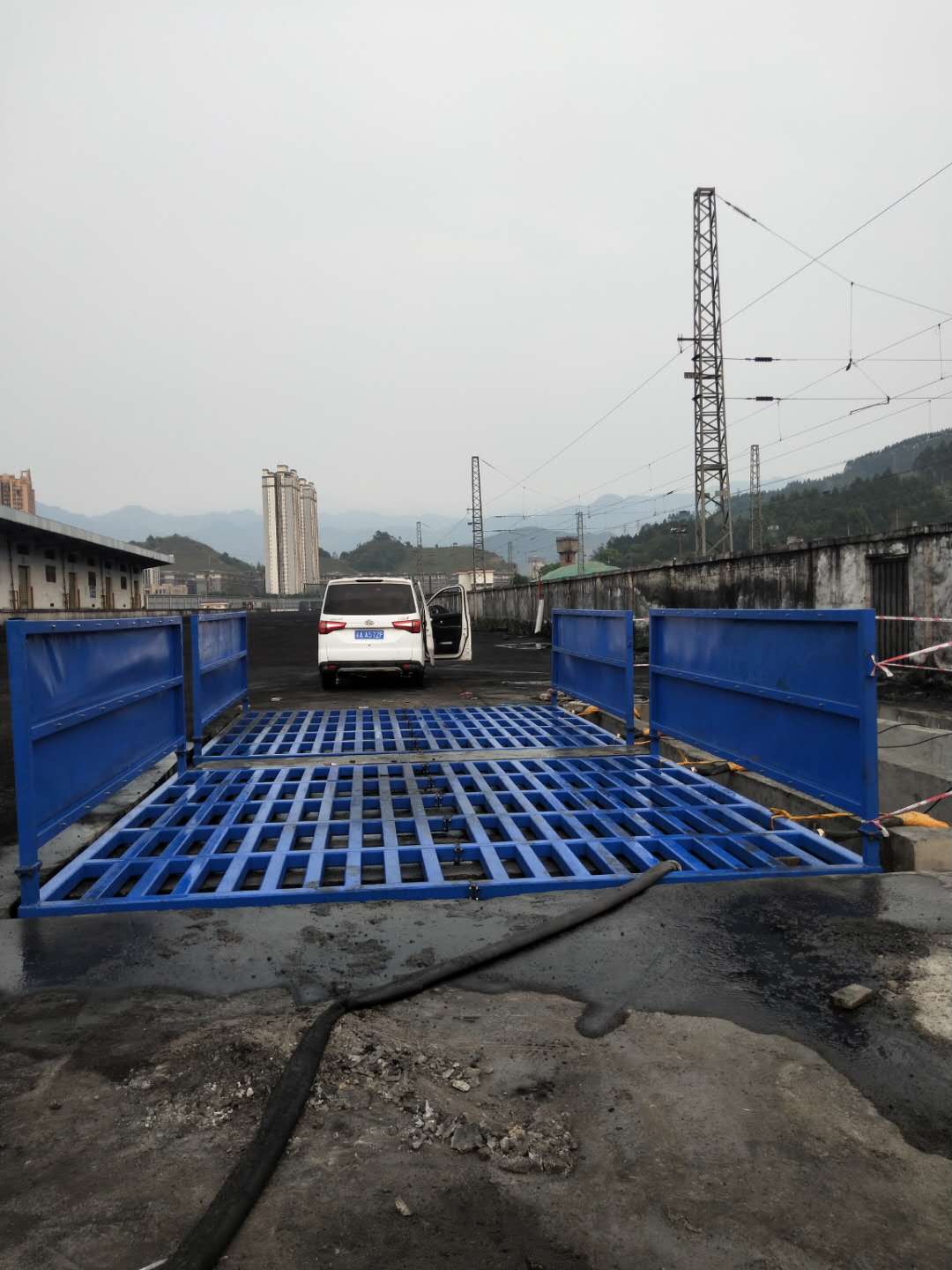 重庆武隆工程车辆自动洗车池