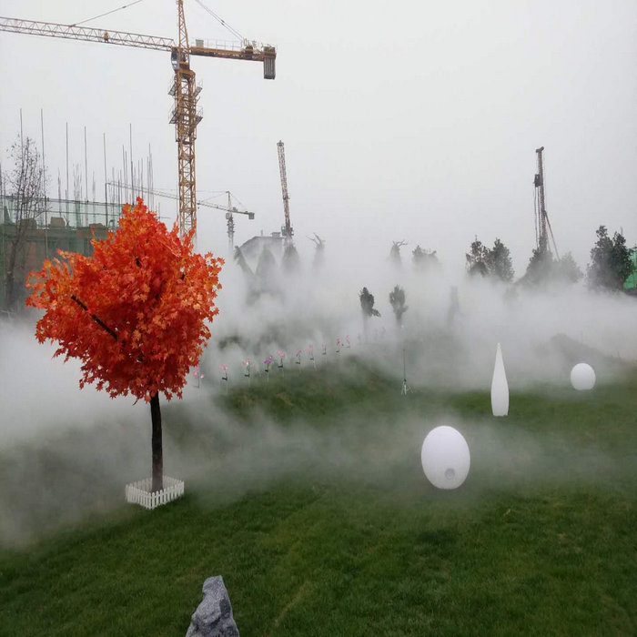 新郑景区雾森系统,假山人造雾设备规格