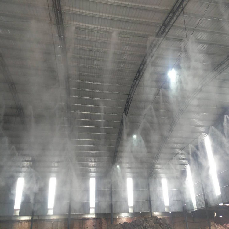 泰安喷雾降温加湿设备 车间降尘喷雾系统