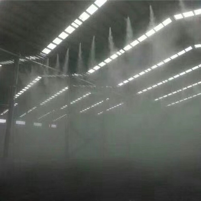 工厂水雾降尘设备 保定高压微雾系统喷雾除尘系统 方案