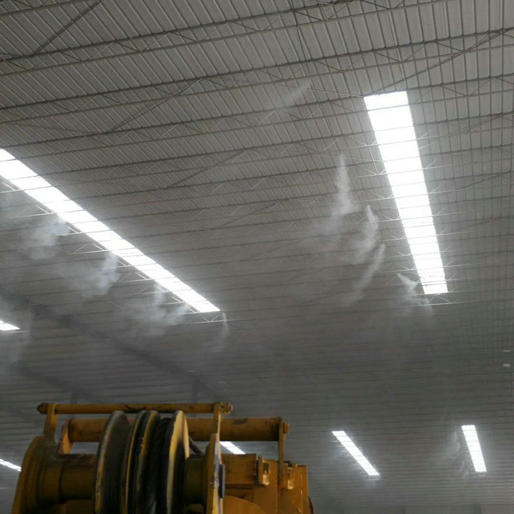 青岛高压微雾系统喷雾除尘系统