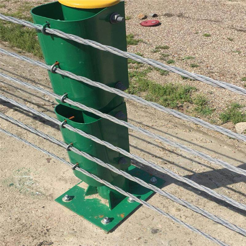 钢丝绳缆绳防护栏道路缆索护栏缆瑞供应商
