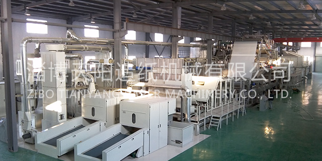 淄博厨房抹布无纺布设备设备生产厂家 淄博天阳造纸机械供应