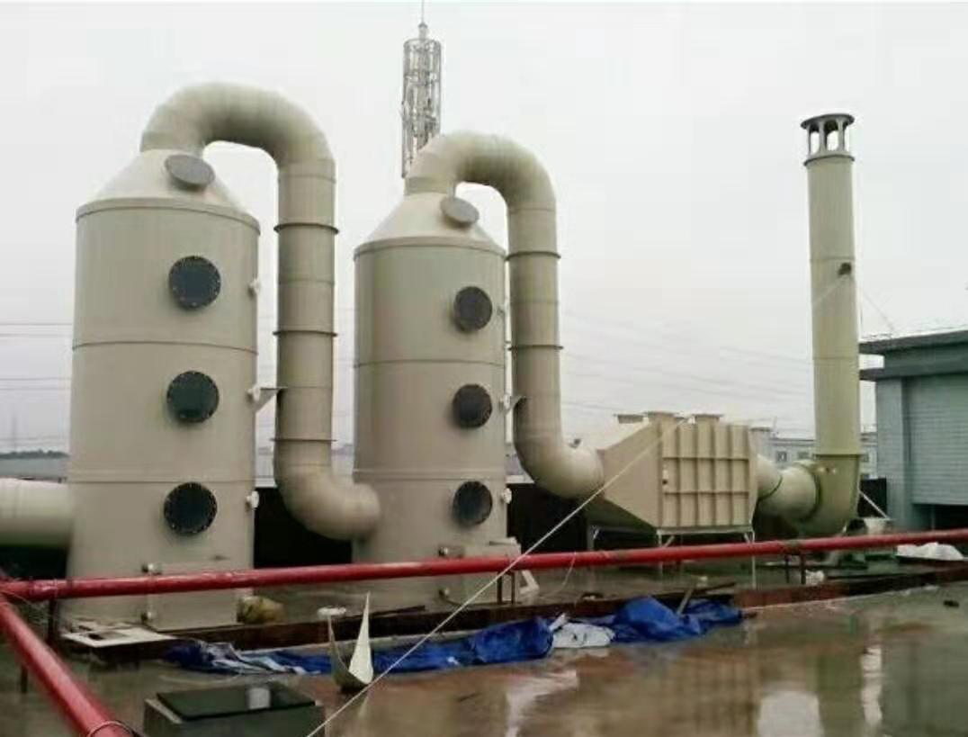 废气处理设备 喷淋塔厂家直销江苏从鑫报