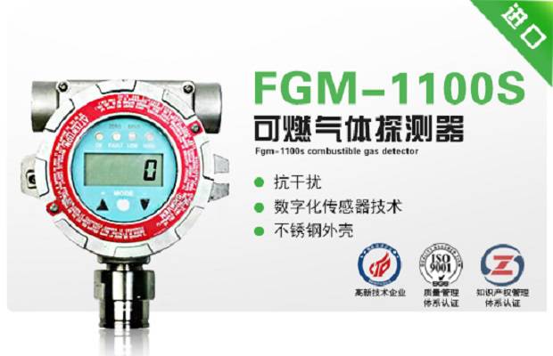 美国华瑞FGM-1100S可燃气体探测器