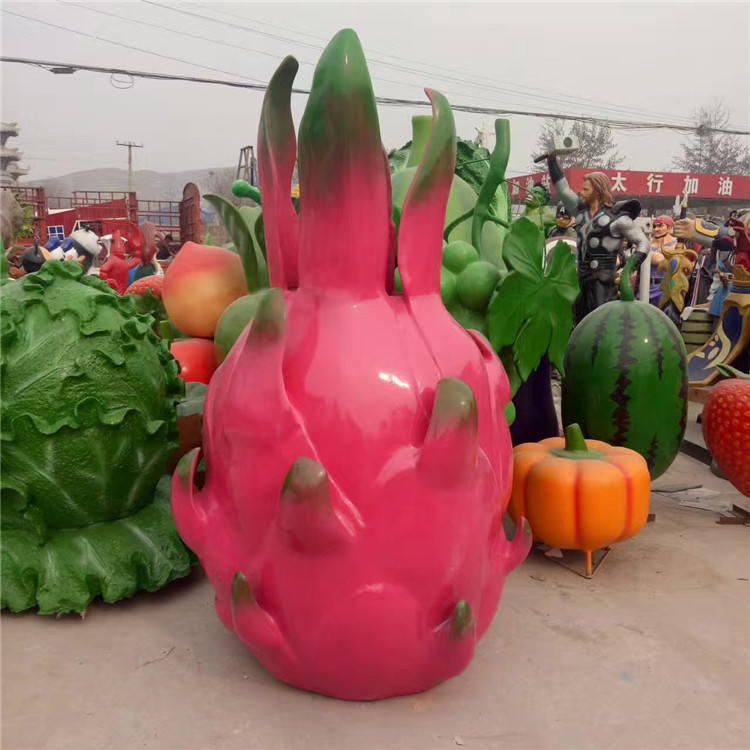 仿真蔬菜水果雕塑 水果卡通雕塑 生产厂家