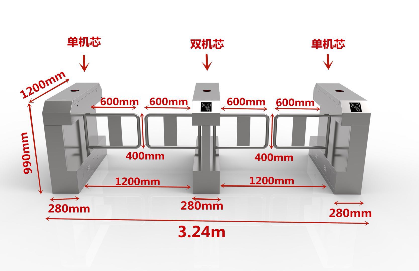 人行通道闸、翼闸、摆闸、速通门