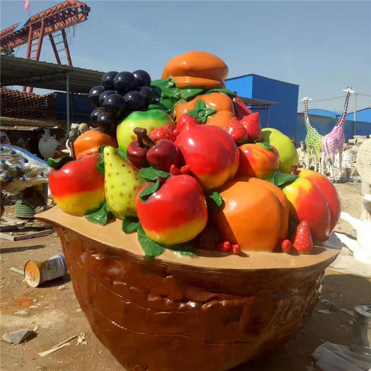蔬菜水果雕塑 蔬菜组合雕塑 定制