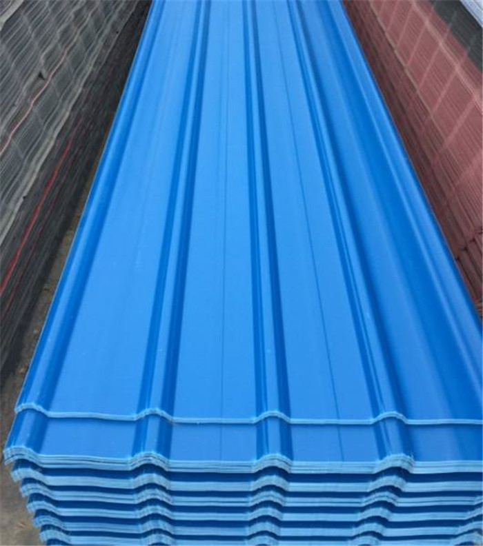 佛山1130型梯形瓦 PVC中空瓦 虹鑫雨棚波浪瓦 碳纤维瓦