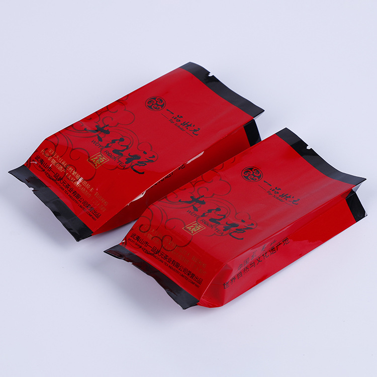 东莞聚嵘厂家批发咖啡茶叶袋三边封铝箔食品级包装袋