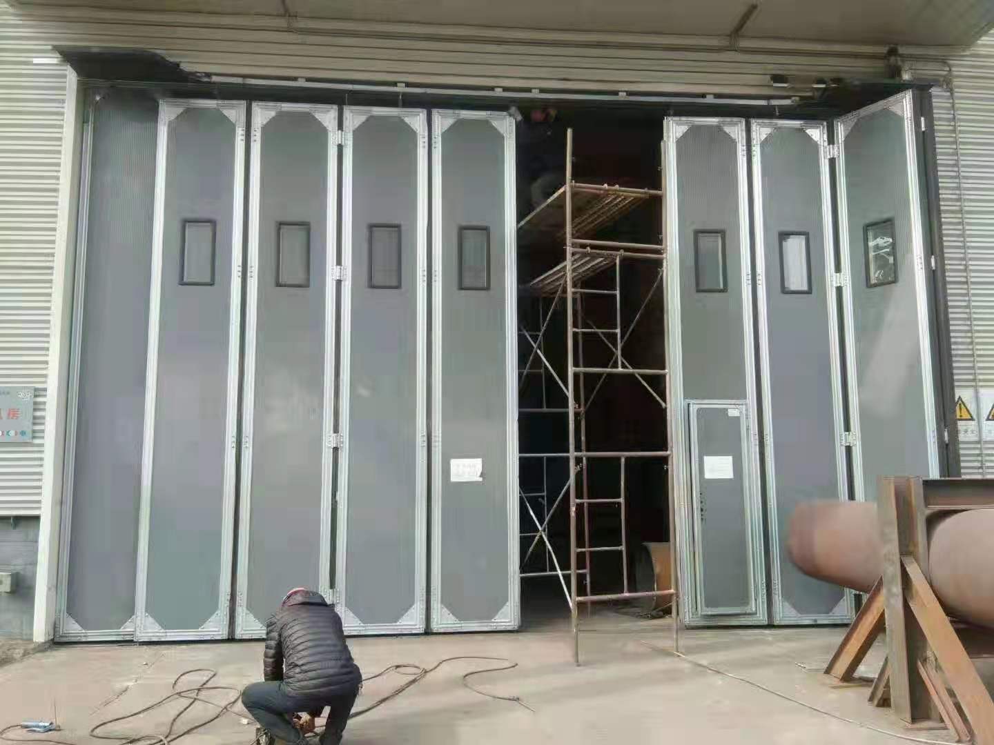 十堰工业折叠门厂家直销 电动折叠门