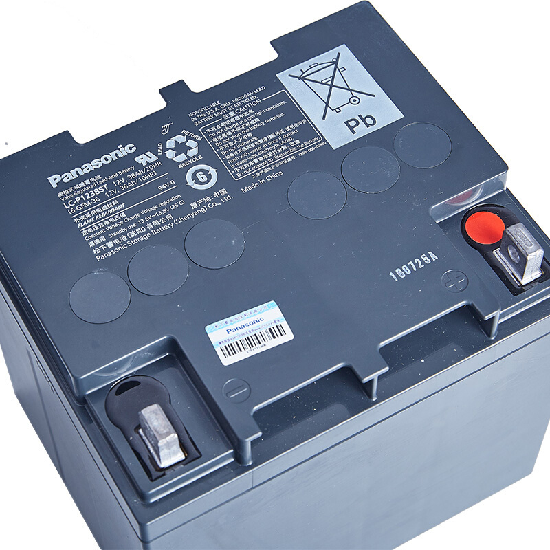 松下蓄电池lc-p1238st阀控式免维护蓄电池参数价格