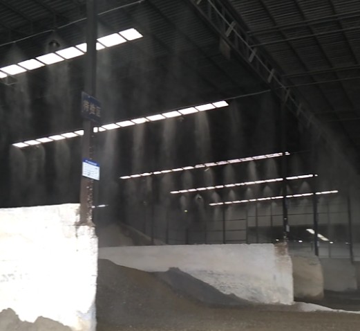 德阳混凝土工地围挡喷淋系统生产厂家 强度高 砂石场车间喷淋喷雾
