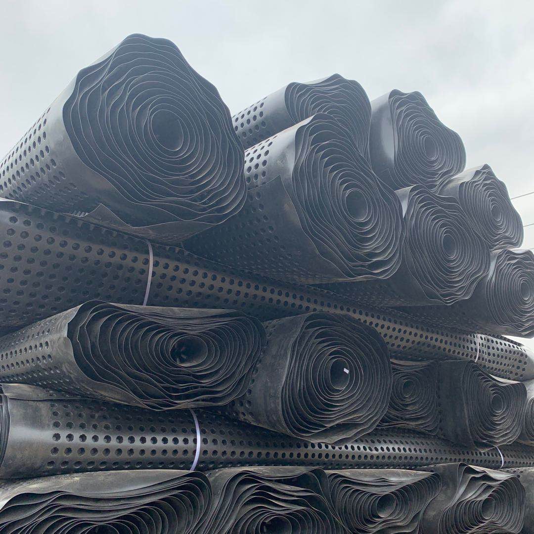 山东双利排水板厂家直销 20厚塑料排水板 车库排水板供应中