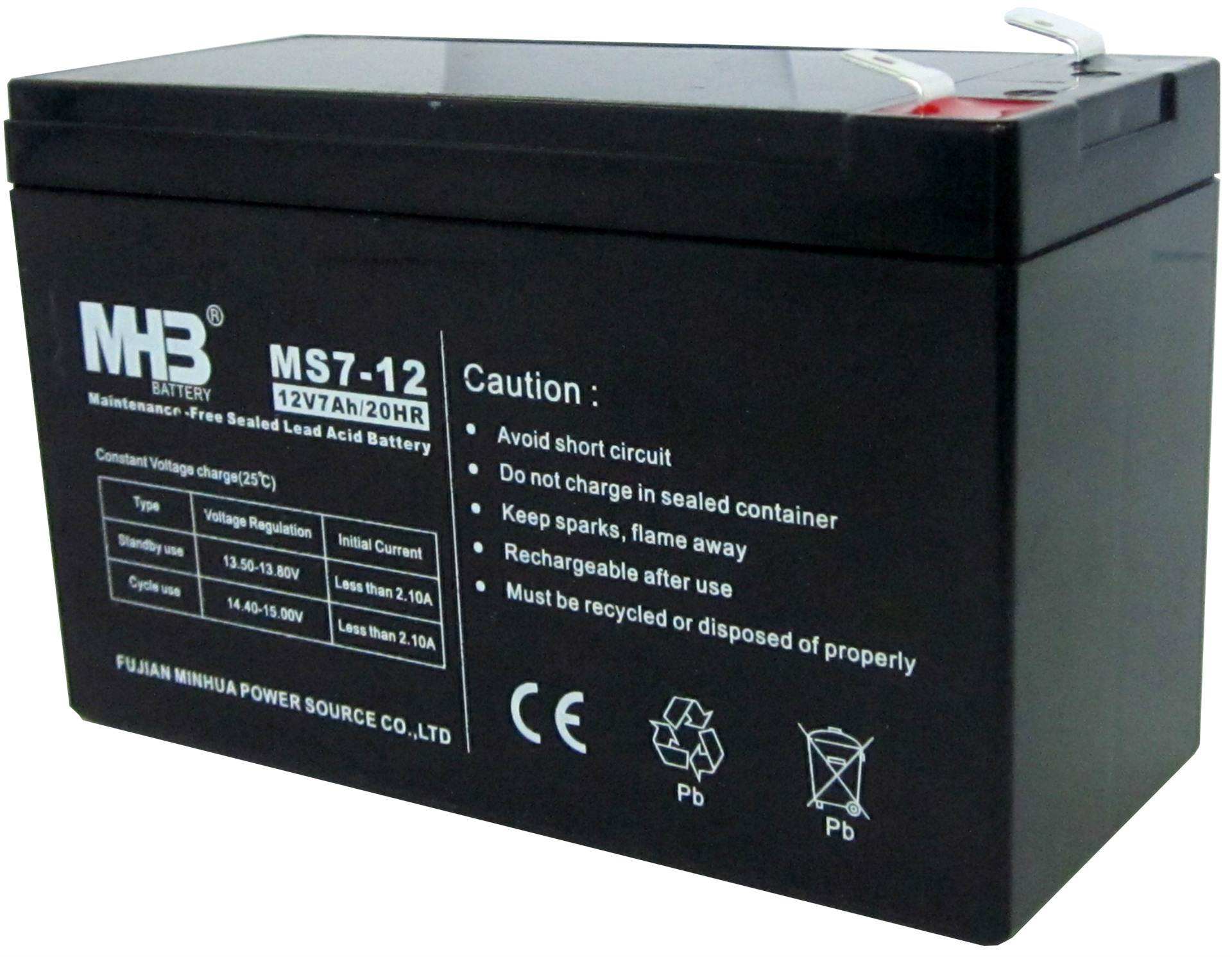 閩華蓄電池6-GFM-24 12V24AH規格及參數