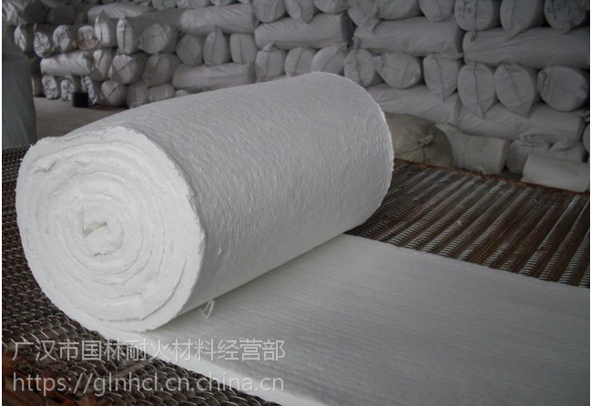 广汉市国林硅酸铝针刺毯高温1000度