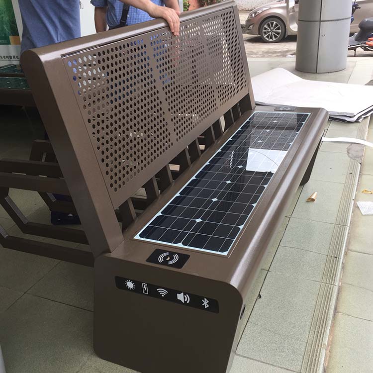 中赛创科技太阳能椅太阳能智能椅太阳能公共座椅厂家直销