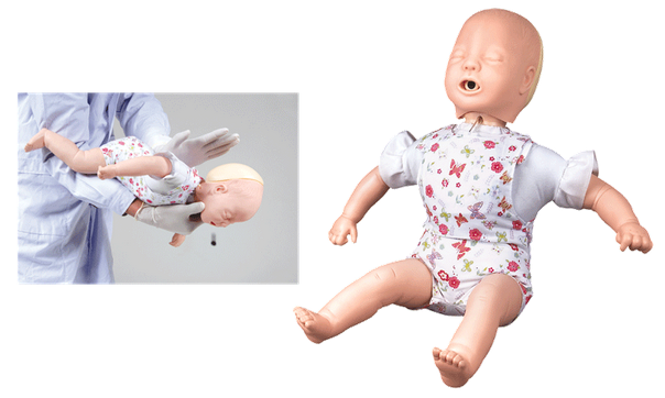 XB/CPR140高级婴儿气道梗塞及CPR模型 新生儿梗塞急救模型