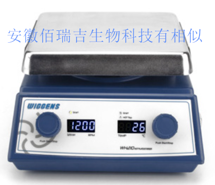 安徽佰瑞吉代理WIGGENS WH240-PLUS 数字式加热磁力搅拌器400400