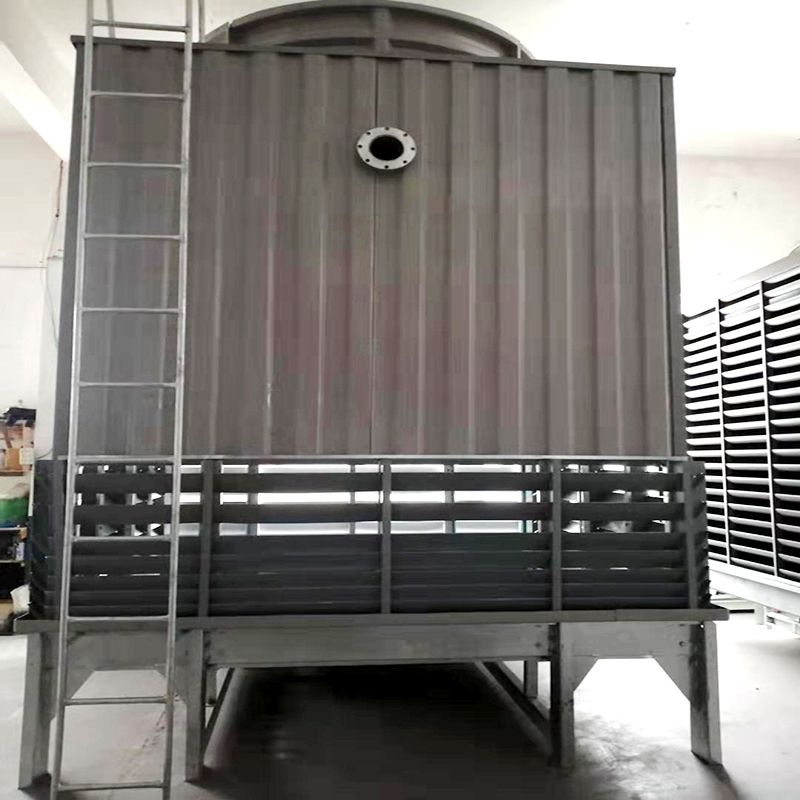 南京冷却塔 BY-H-100方形横流冷却水塔 防飘水 铝合金风叶