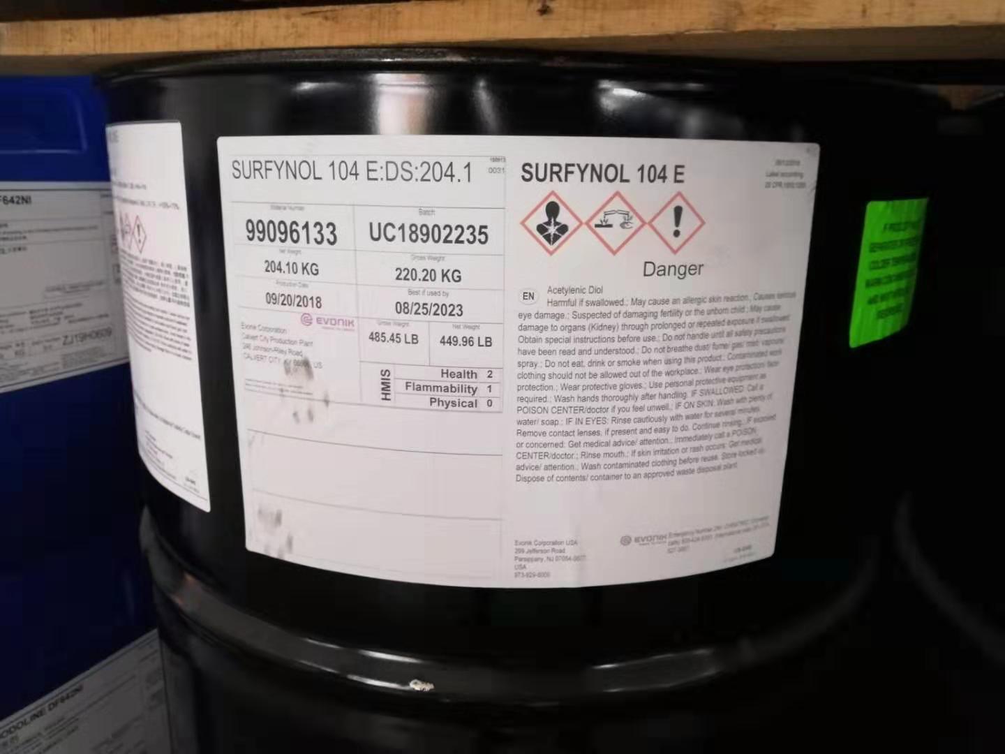 原美国气体化学润湿剂Surfynol 104E
