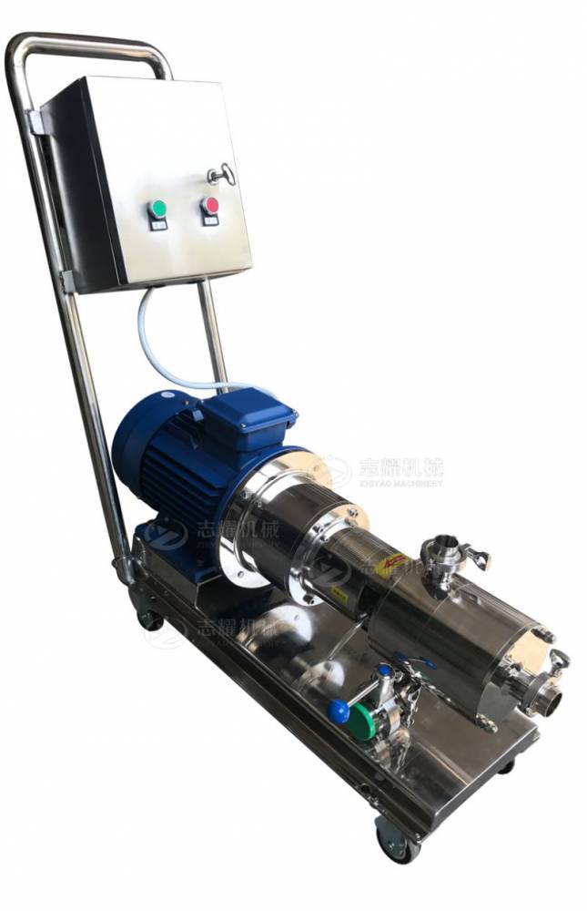 移动乳化泵 小型移动乳化泵 推车式多级乳化泵 志耀机械