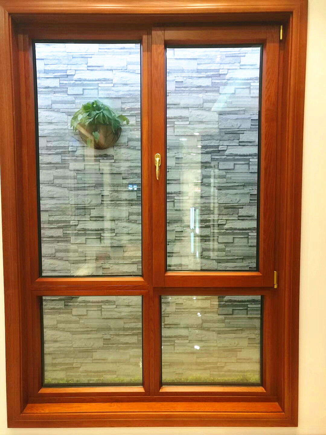 天津国产铝包木门窗价格 铝木门窗