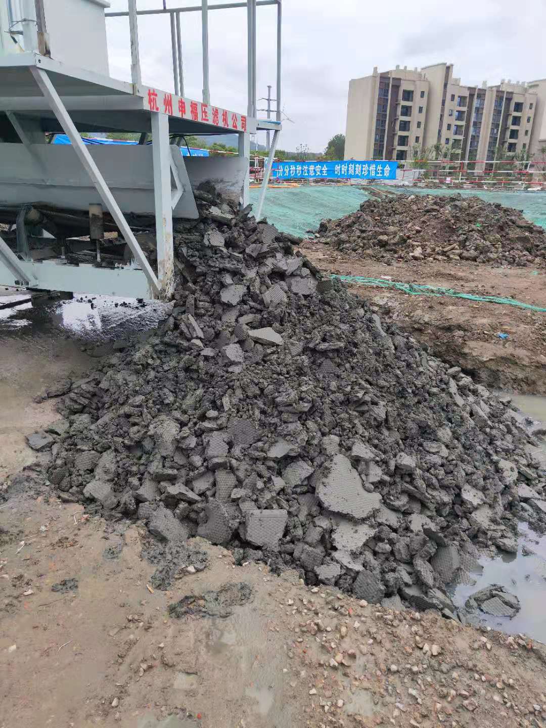 杭州自动打桩泥浆压滤机