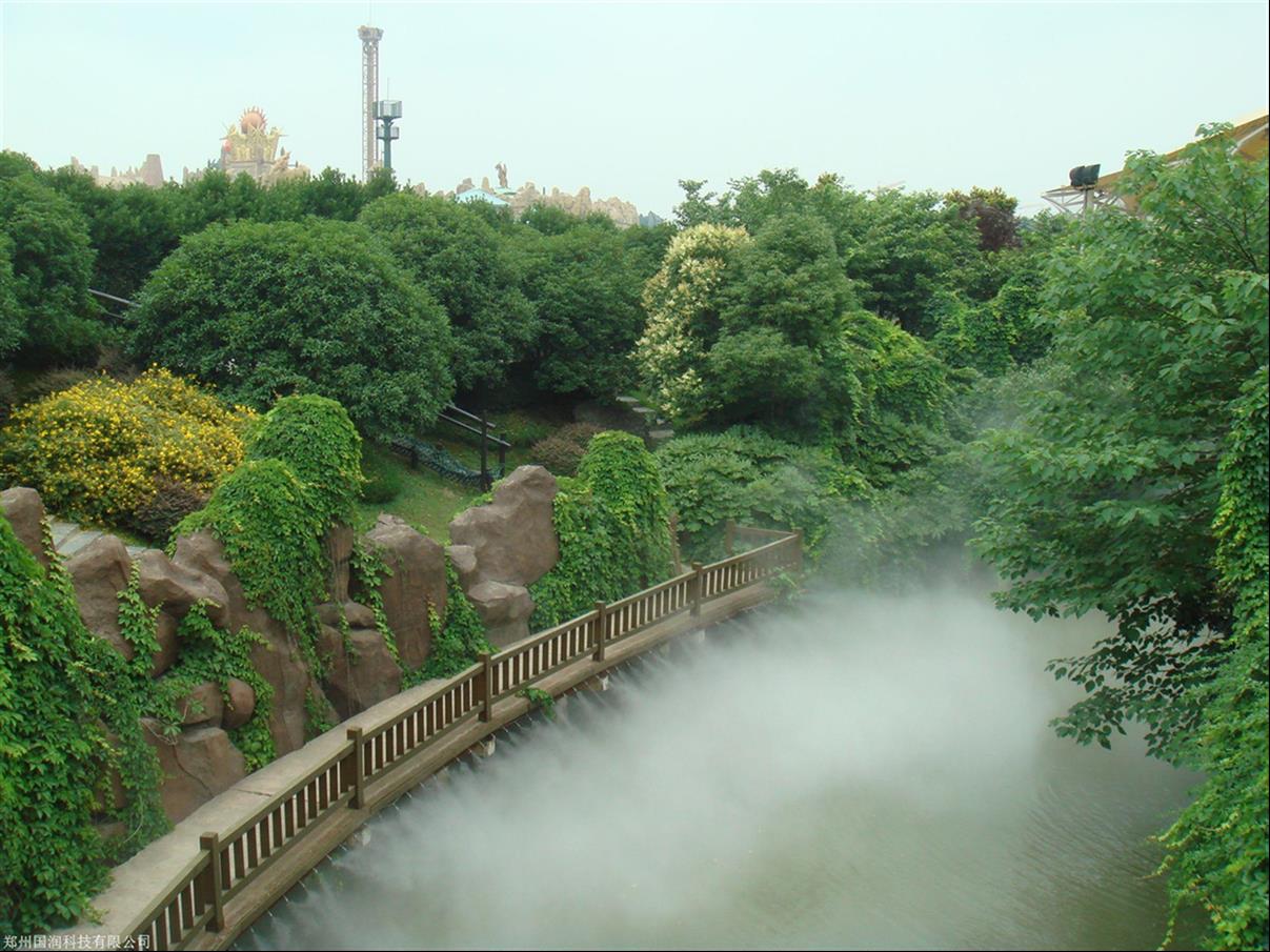 国润 景观造雾设备 园林造雾机 小区雾森系统