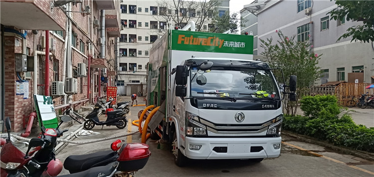 粪污净化清掏车 固液分离环卫作业吸粪车