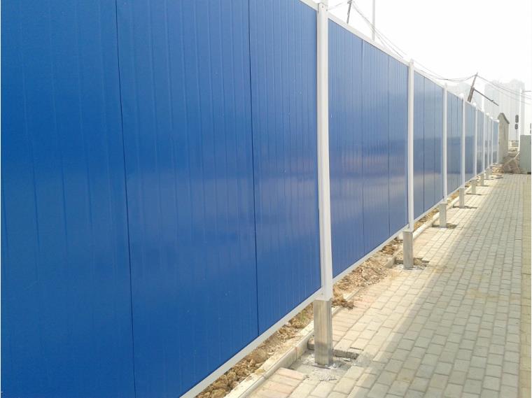 郑州PVC围挡生产厂家 PVC地铁围栏