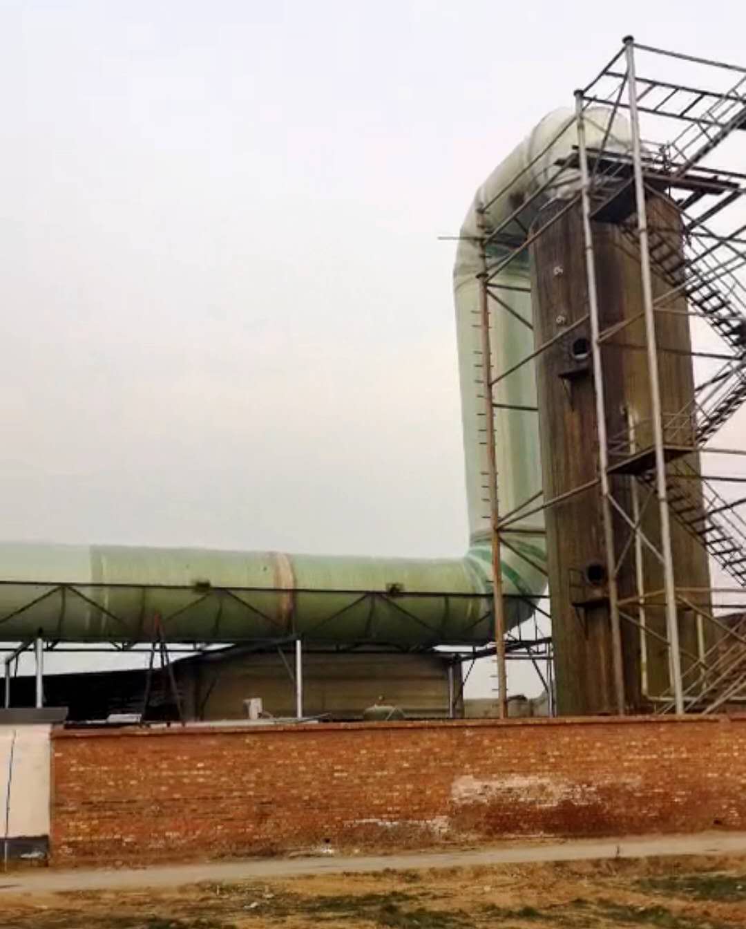 上海玻璃钢脱硫塔厂家直销 砖厂湿电除尘器