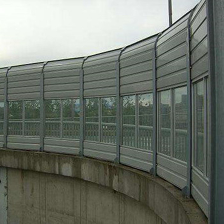 奔久高速公路金属隔音屏声屏障百叶板铁路城市高架桥梁吸音降噪墙