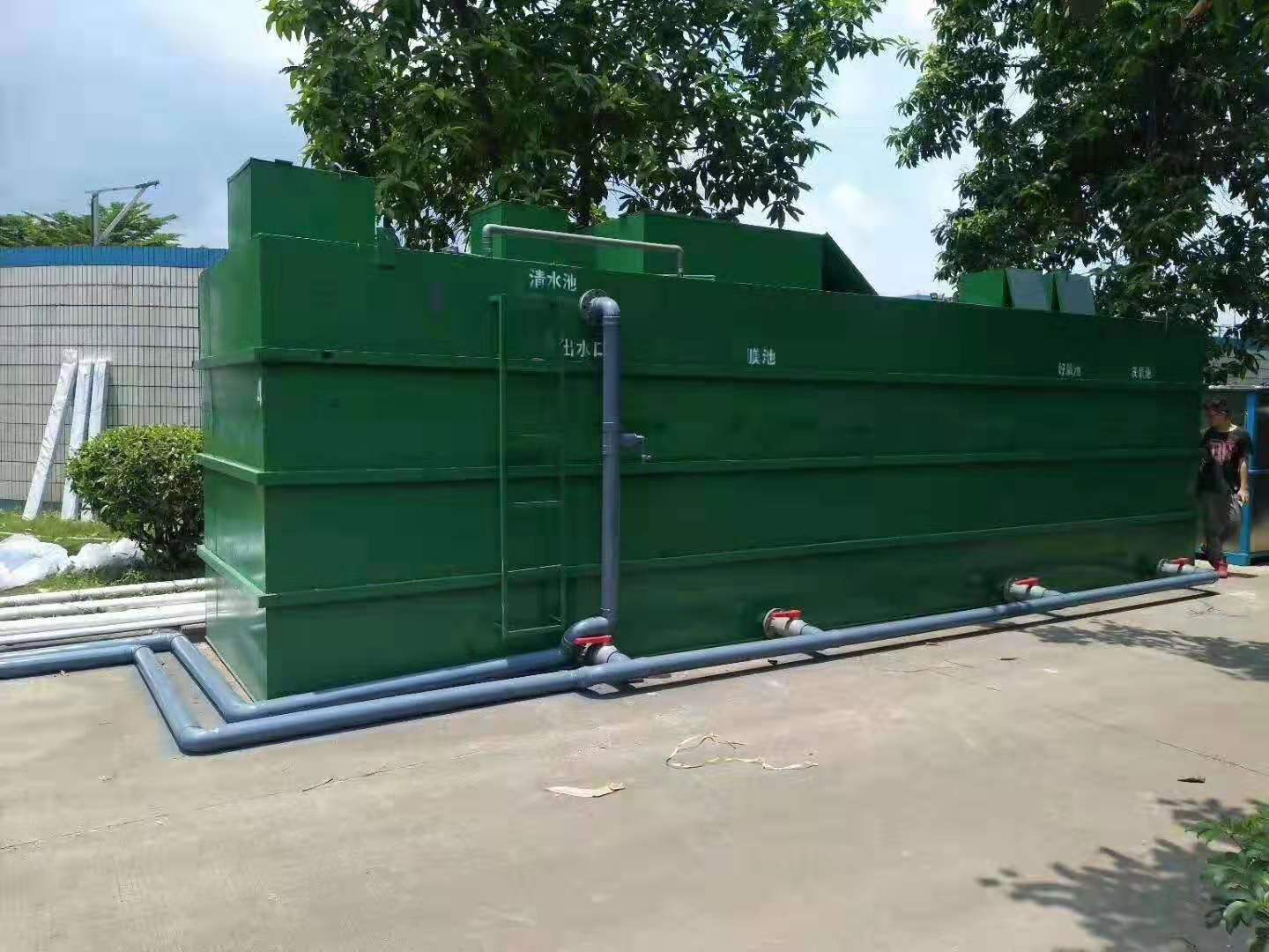 山东泰广环保研发定制加工一体化污水处理设备