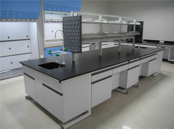 深圳钢木全钢实验台实验室工作台钢木边台*台试验台化学实验桌通风柜橱