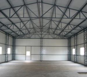 青海省重型钢结构工程安装公司 鑫龙彩钢钢构供应