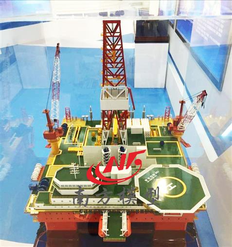 广州石油工程机械抽油机模型 石油钻机模型