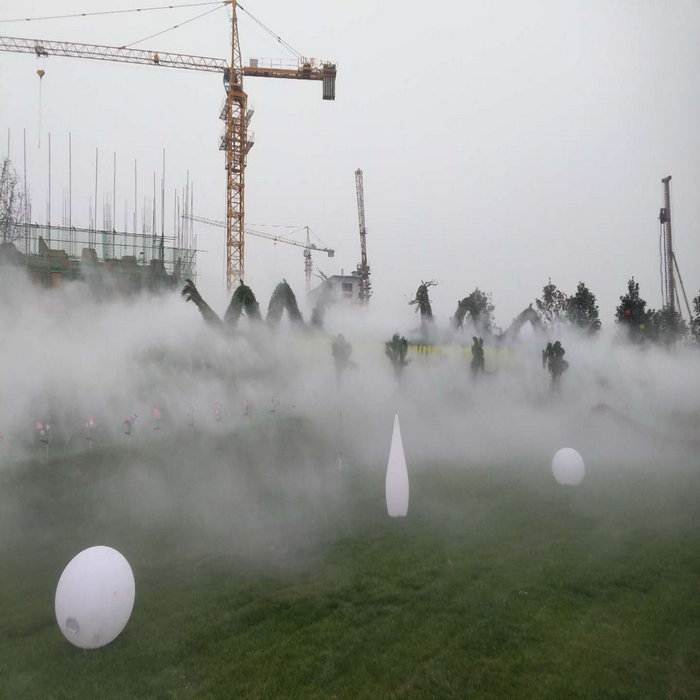人工景观造雾设备厂家 南阳人造雾降温系统 施工