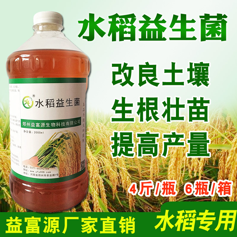 益富源水稻**益生菌大米稻谷子壮秧增产农作物营养液防病叶面肥